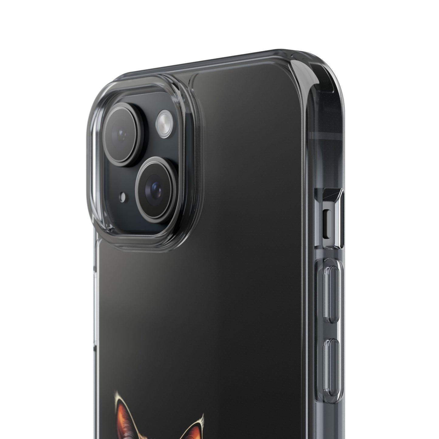 Cat Lover Impact-Resistant Clear Phone Case, Pet Gift, Durable Cat Design, Cute Phone Cover, Unique Cat Art, Animal Lover Accessory