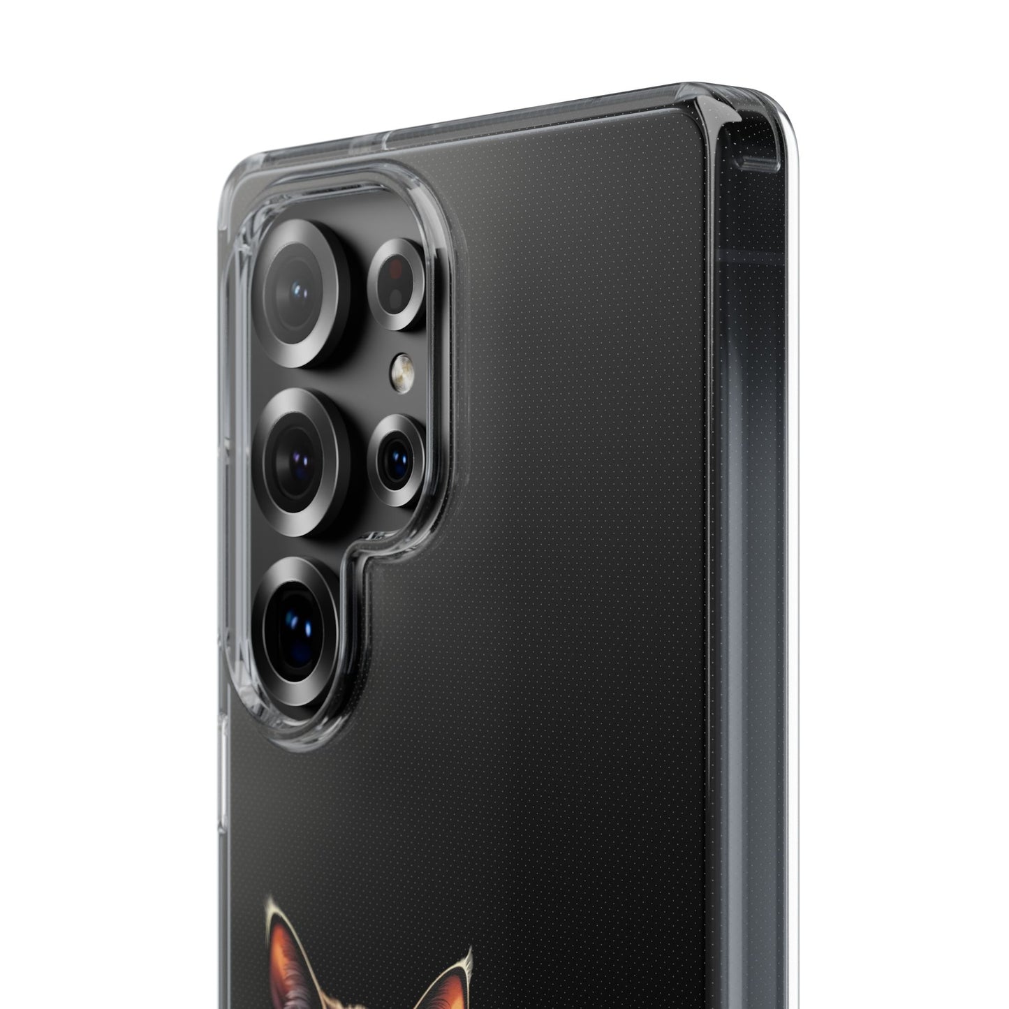 Cat Lover Impact-Resistant Clear Phone Case, Pet Gift, Durable Cat Design, Cute Phone Cover, Unique Cat Art, Animal Lover Accessory