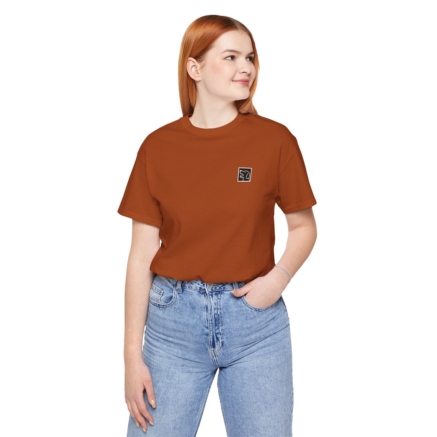 Dog Lover's Unisex Short Sleeve Tee Dog Head style | Pet Enthusiast Shirt, Gift for Dog Lovers, Animal Lovers Apparel, Casual Wear, Fun Dog Graphic T-Shirt