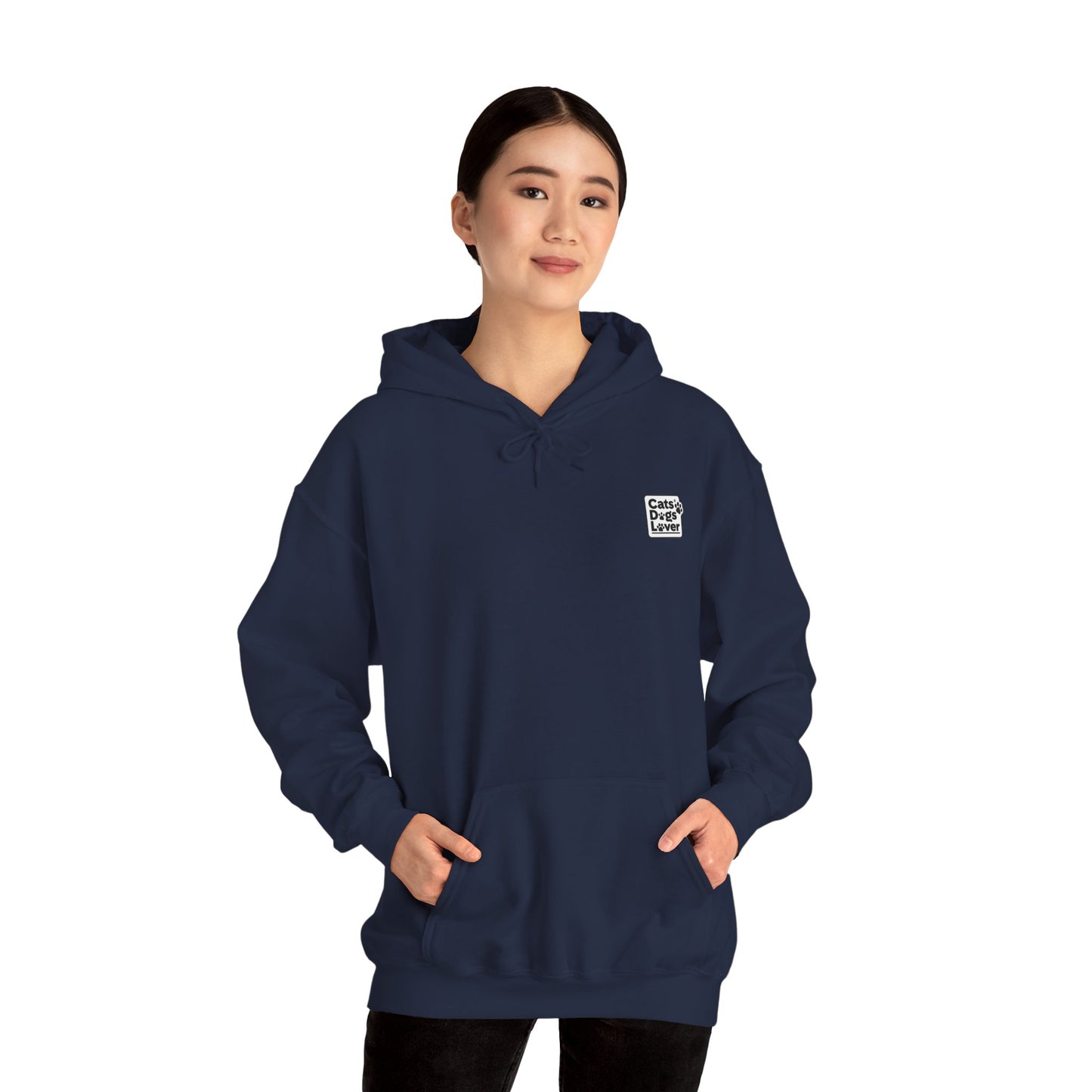 Cozy Cat Lover Hoodie style 1- Unisex Heavy Blend™ Sweatshirt, Purrfect Gift for Pet Owners, Casual Wear, Cat Themed Apparel, Cozy Clothing
