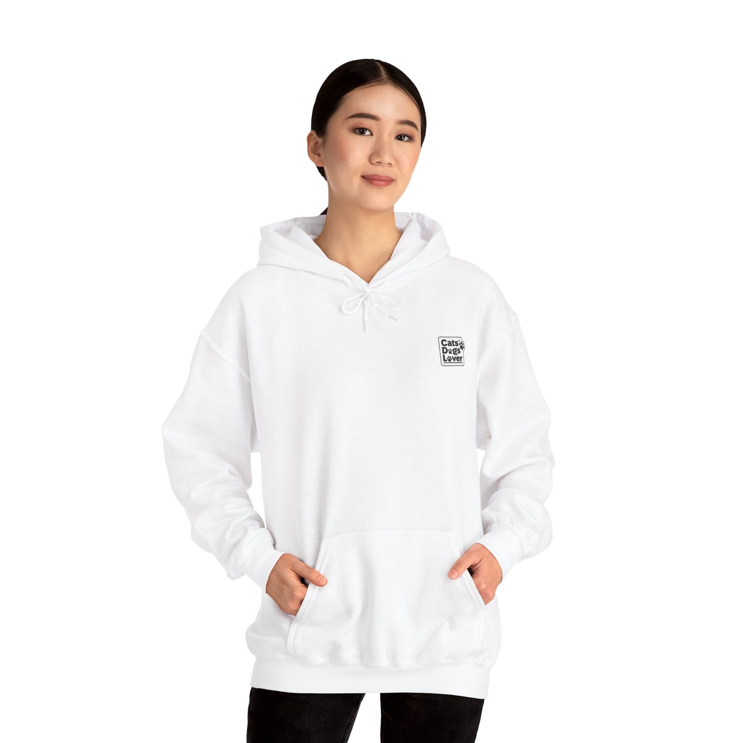 Cozy Cat Lover Hoodie style 1- Unisex Heavy Blend™ Sweatshirt, Purrfect Gift for Pet Owners, Casual Wear, Cat Themed Apparel, Cozy Clothing