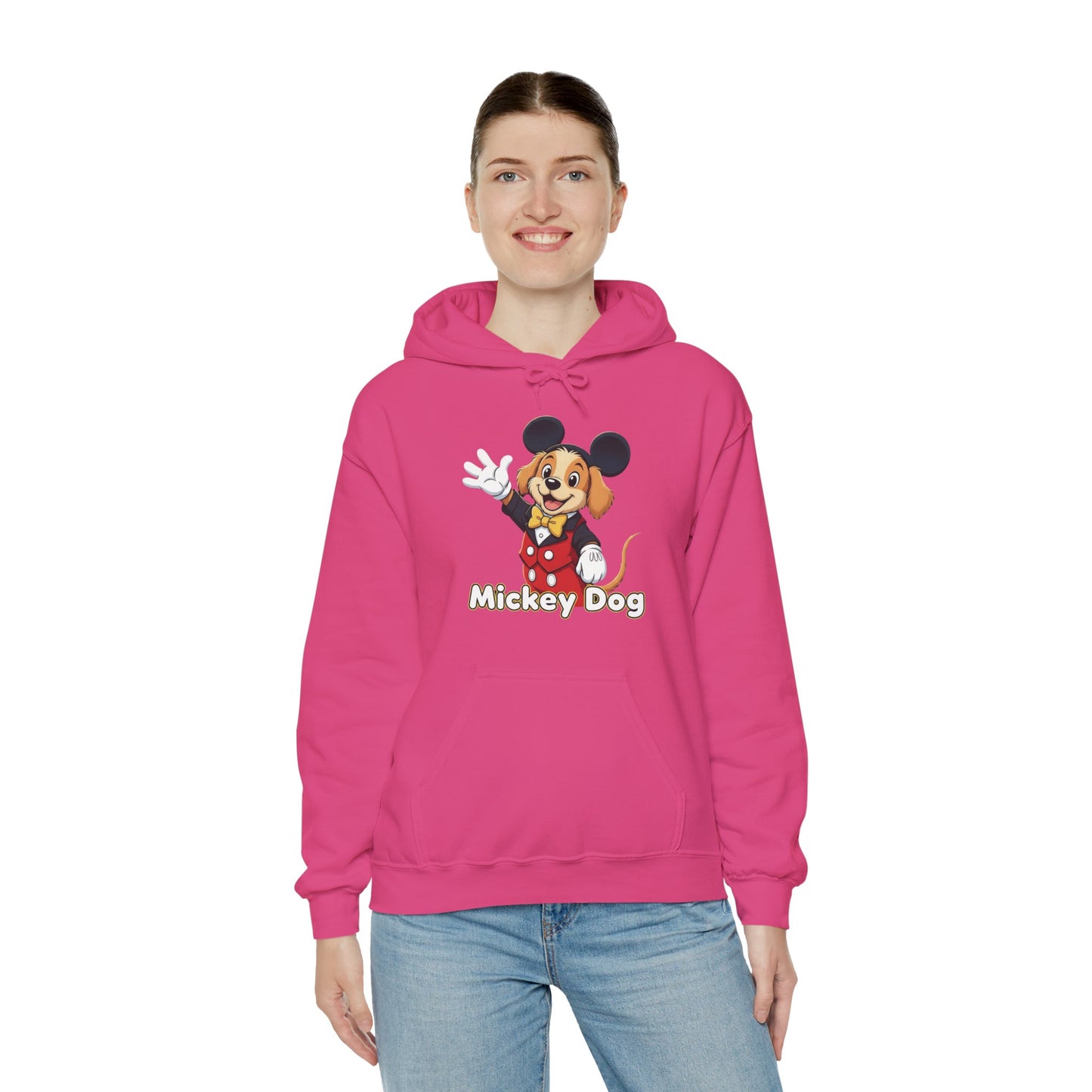 Dog cosplay Mickey Mouse Funny Design Unisex Hoodie style 1