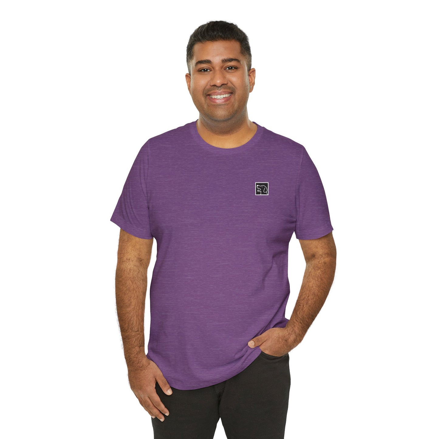 Dog Lover's Unisex Short Sleeve Tee Dog Head style | Pet Enthusiast Shirt, Gift for Dog Lovers, Animal Lovers Apparel, Casual Wear, Fun Dog Graphic T-Shirt