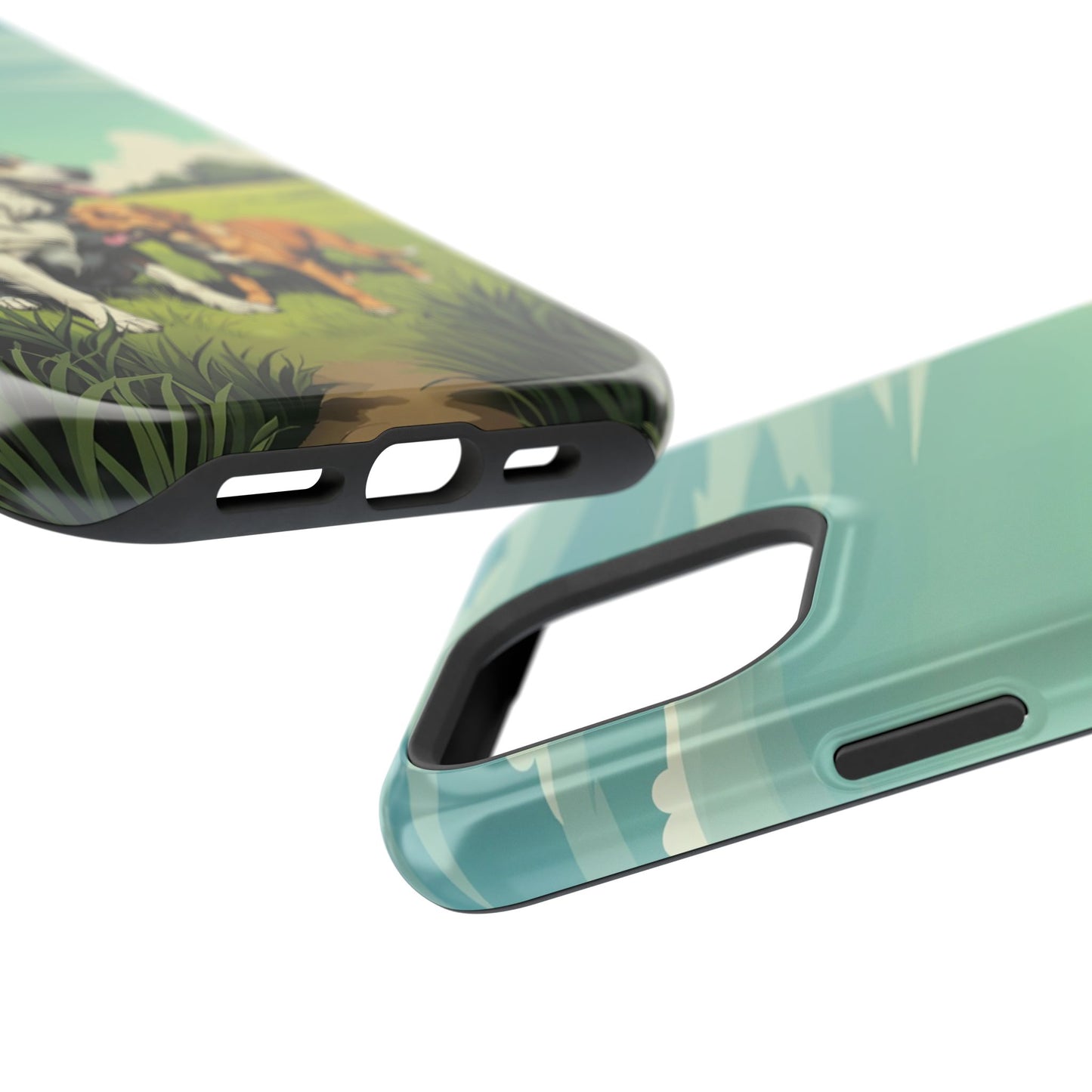 Dog Lovers' Magnetic Impact-Resistant Phone Case comic style 3, Cute Dog Design, Pet Owner Gift, Animal Lover Accessory, Birthday Gift for Dog Lovers