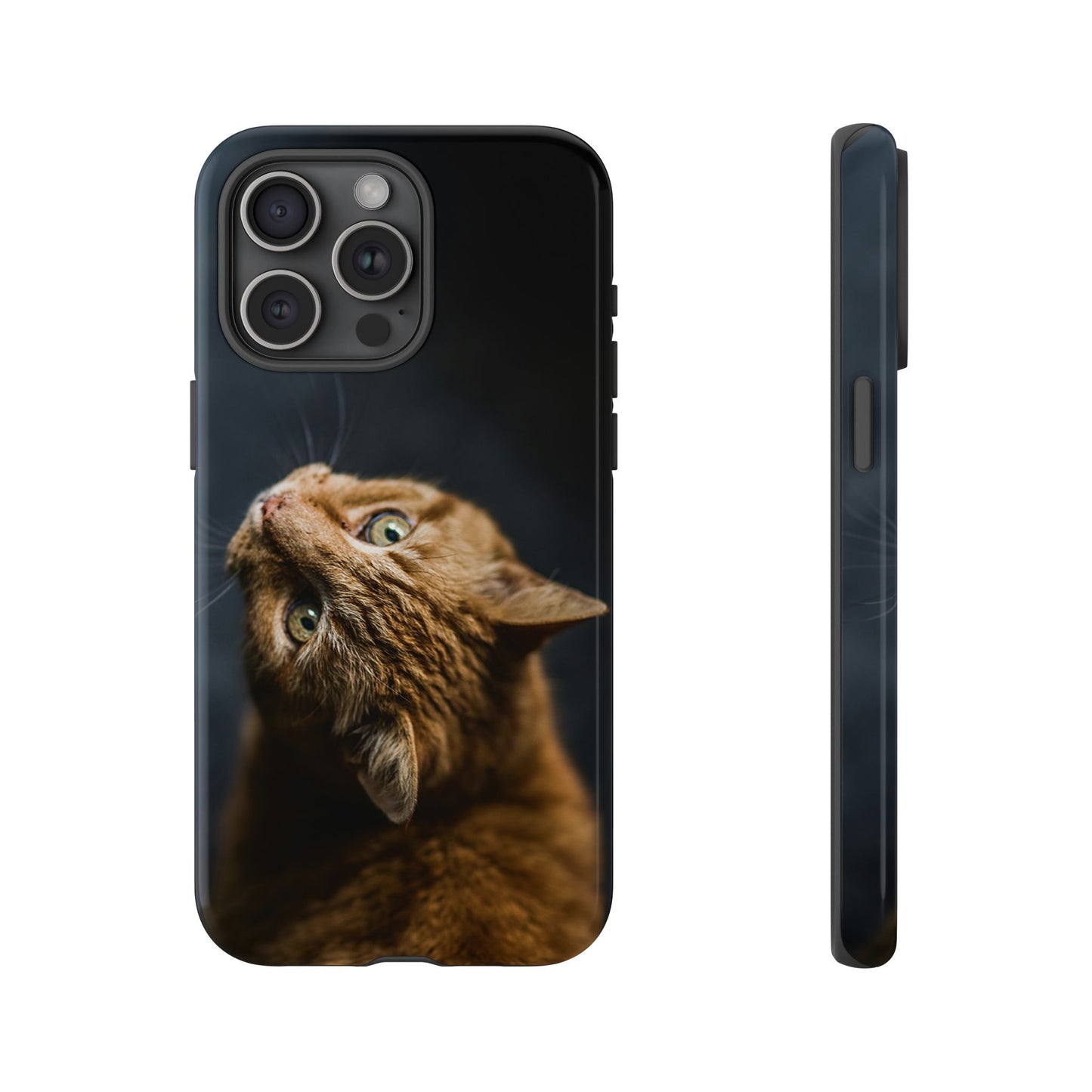 Yellow Cat - Tough Phone Case for Apple iPhone & Samsung Galaxy, Cute Pet Accessories, Gift for Cat Lovers