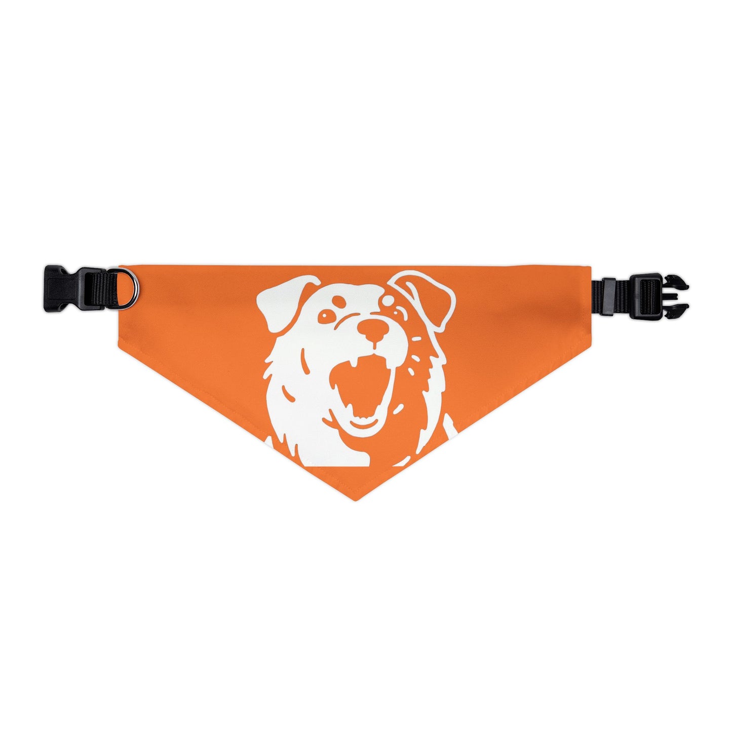 Orange Dog Bandana Collar – Dog Accessory, Great for Playtime, Pet Parties, Dog Walks, Halloween Costumes, and Summer Fun