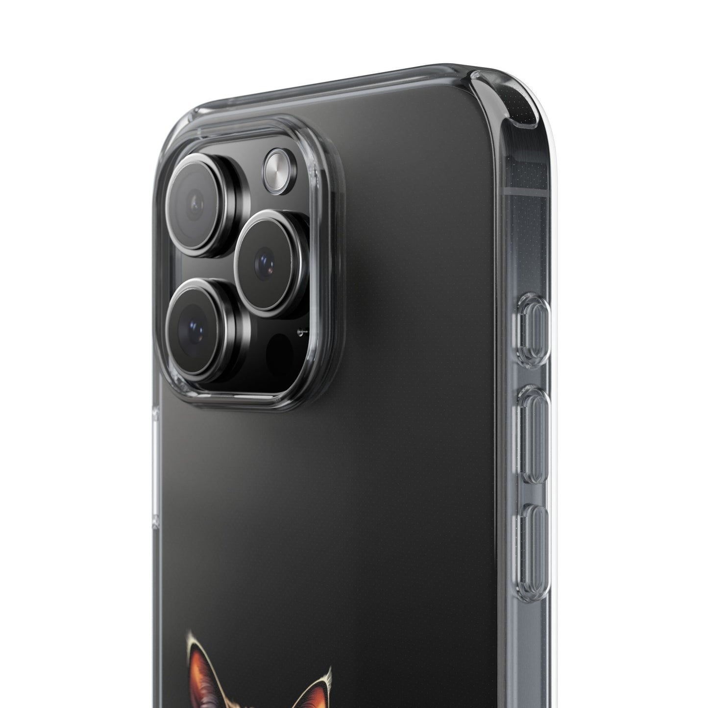 Cat Lover Impact-Resistant Clear Phone Case, Pet Gift, Durable Cat Design, Cute Phone Cover, Unique Cat Art, Animal Lover Accessory