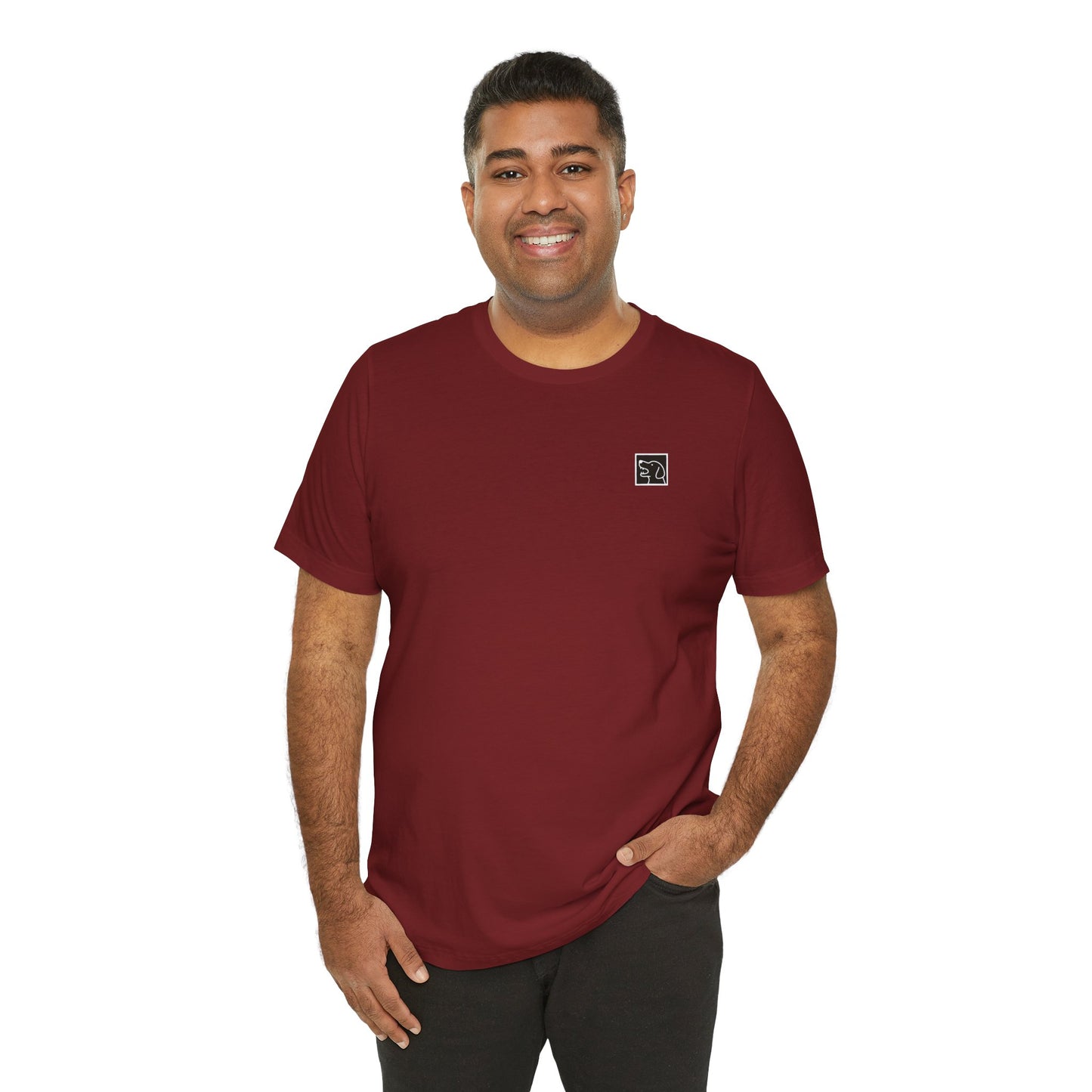 Dog Lover's Unisex Short Sleeve Tee Dog Head style | Pet Enthusiast Shirt, Gift for Dog Lovers, Animal Lovers Apparel, Casual Wear, Fun Dog Graphic T-Shirt