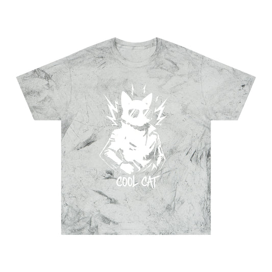 Cool Cat Unique Style Graphic Unisex T-Shirt White