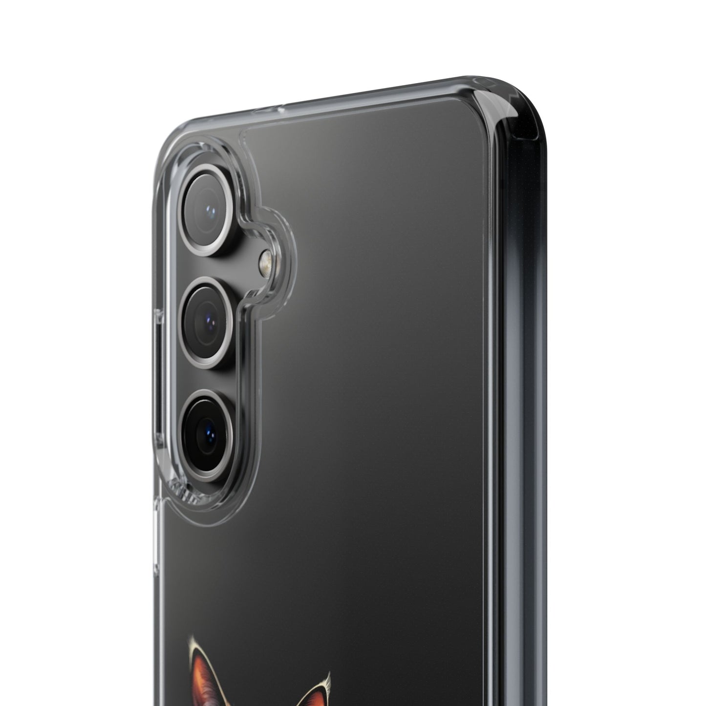 Cat Lover Impact-Resistant Clear Phone Case, Pet Gift, Durable Cat Design, Cute Phone Cover, Unique Cat Art, Animal Lover Accessory