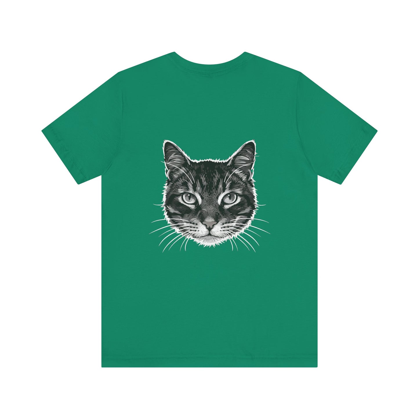 Cat Lover Unisex Tee Cat Head style 1, Perfect Gift for Pet Owners, Vintage Cat Design, Graphic T-shirt, Animal Lover, Casual Wear, Birthday Gift