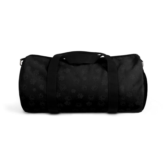 Stylish Dog Paw Print Travel Gym Getaways Duffel Bag style 1