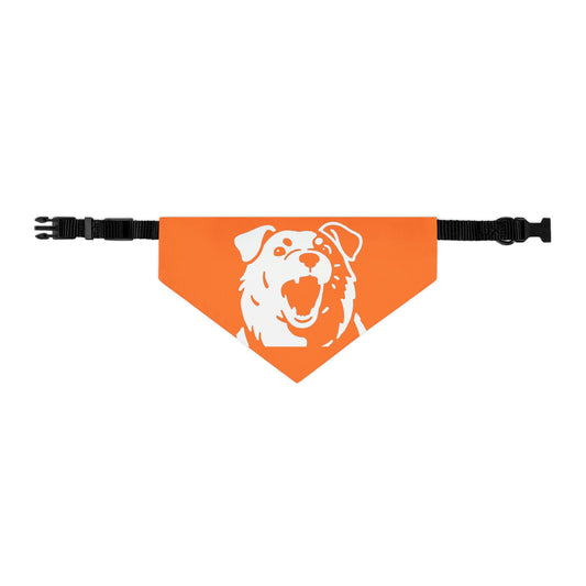 Dog Head Bandana Collar Cats and Dogs Accessory Orange