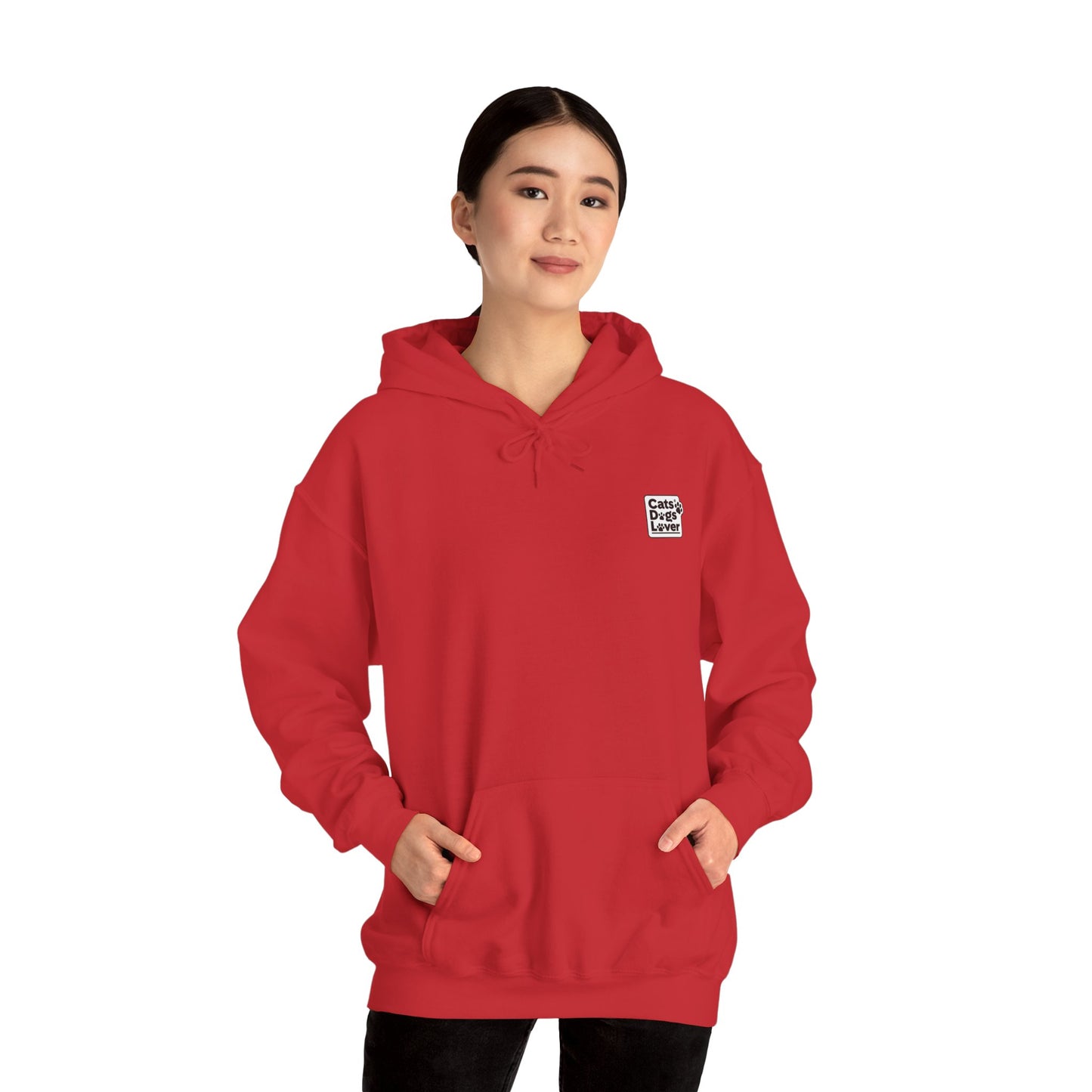 Cozy Cat Lover Hoodie style 1- Unisex Heavy Blend™ Sweatshirt, Purrfect Gift for Pet Owners, Casual Wear, Cat Themed Apparel, Cozy Clothing