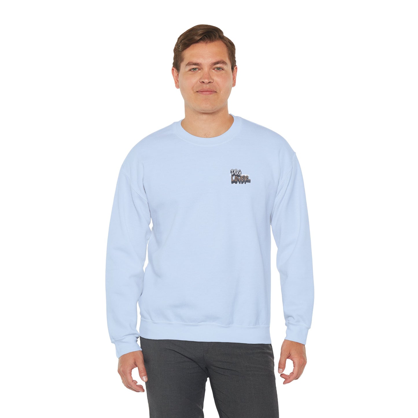 Minimal Dog Lover Unisex Crewneck Sweatshirt