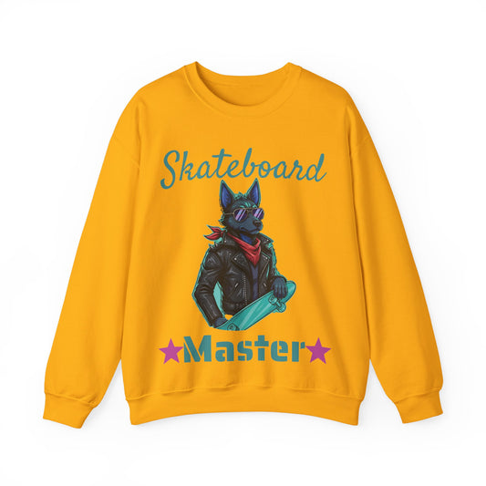 Cool Dog Unisex Heavy Blend Crewneck Sweatshirt style 4
