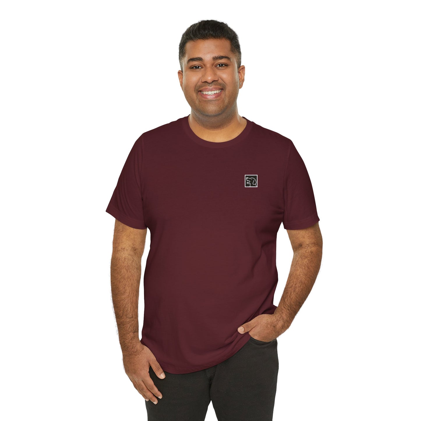 Dog Lover's Unisex Short Sleeve Tee Dog Head style | Pet Enthusiast Shirt, Gift for Dog Lovers, Animal Lovers Apparel, Casual Wear, Fun Dog Graphic T-Shirt