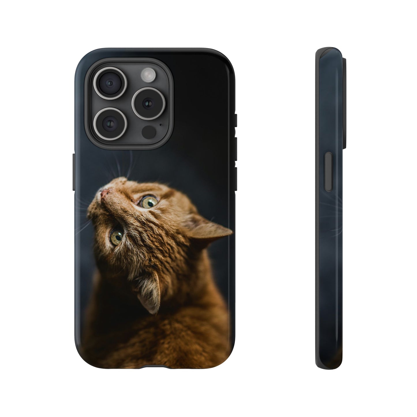 Yellow Cat - Tough Phone Case for Apple iPhone & Samsung Galaxy, Cute Pet Accessories, Gift for Cat Lovers