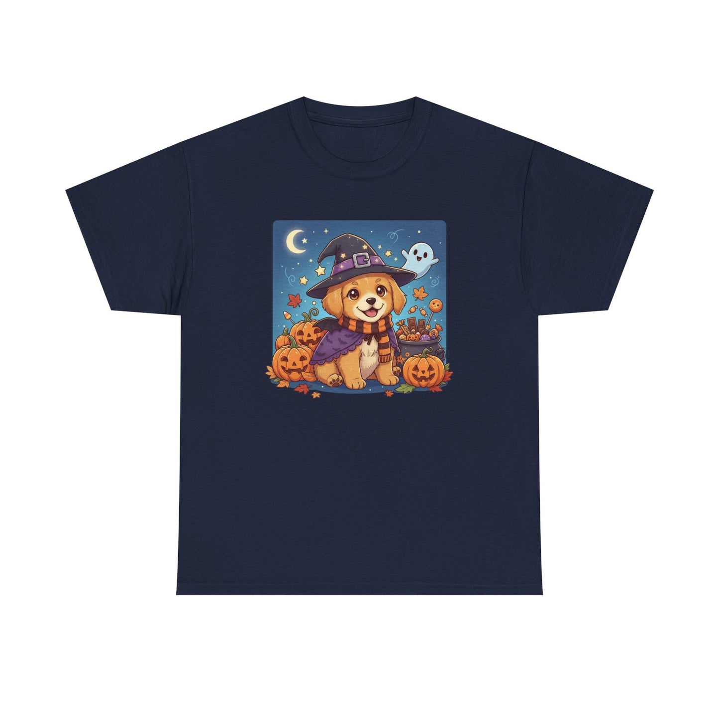 Halloween cute puppy anime style 2 Unisex Tee - Cute Dog T-Shirt for Pet Lovers, Dog Owners, Sports Enthusiasts, Gifts for Animal Lovers, Casual Everyday Wear