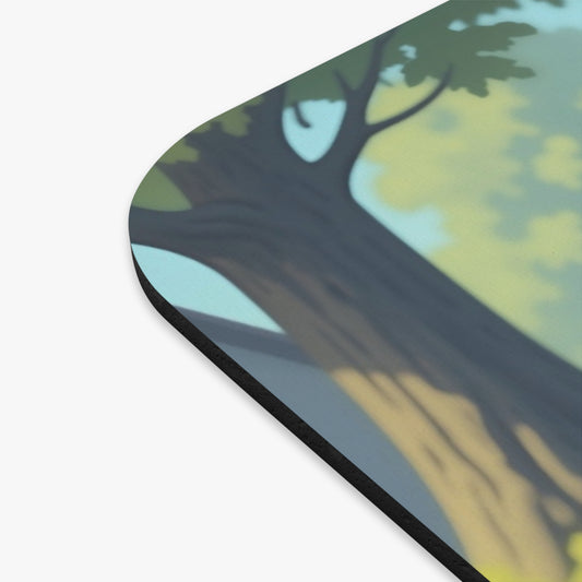 Adorable dog in the Meadow Mouse Pad style 1