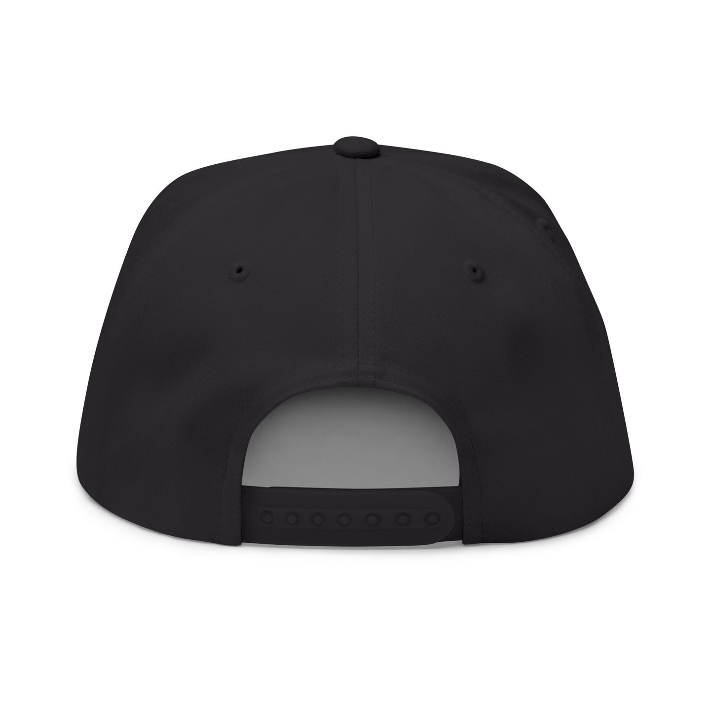 Cat Embroidered Flat Bill Cap style 1, Funny Cat Hat, Adjustable Snapback, Gifts for Cat Lovers, Unique Cat Apparel