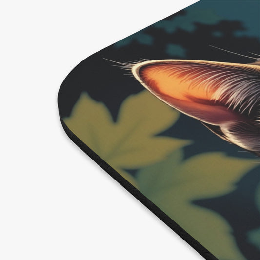 Cozy Cat in street Mouse Pad style 1