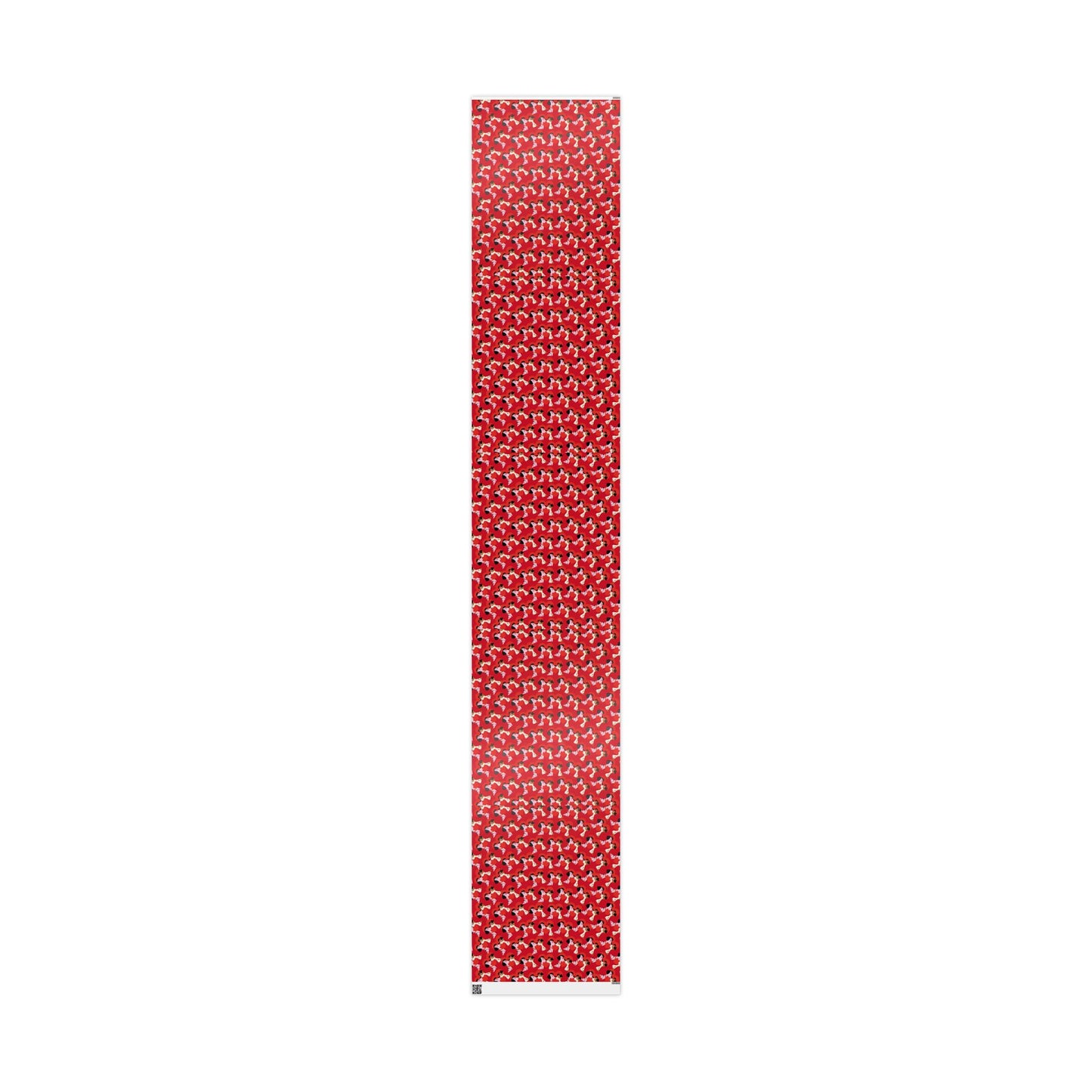 Dogs in Love Red Themed Wrapping Paper | Gift Wrap for Dog Lovers, Birthday, Holidays, Parties, Special Occasions, Pet Themed Gifts