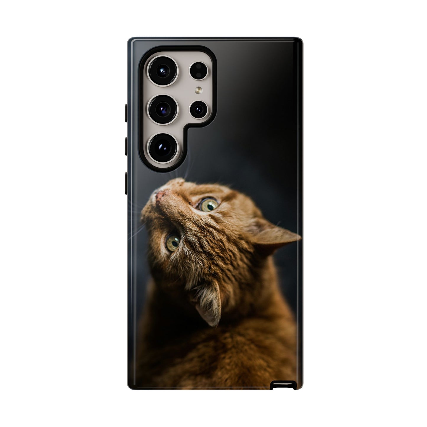 Yellow Cat - Tough Phone Case for Apple iPhone & Samsung Galaxy, Cute Pet Accessories, Gift for Cat Lovers