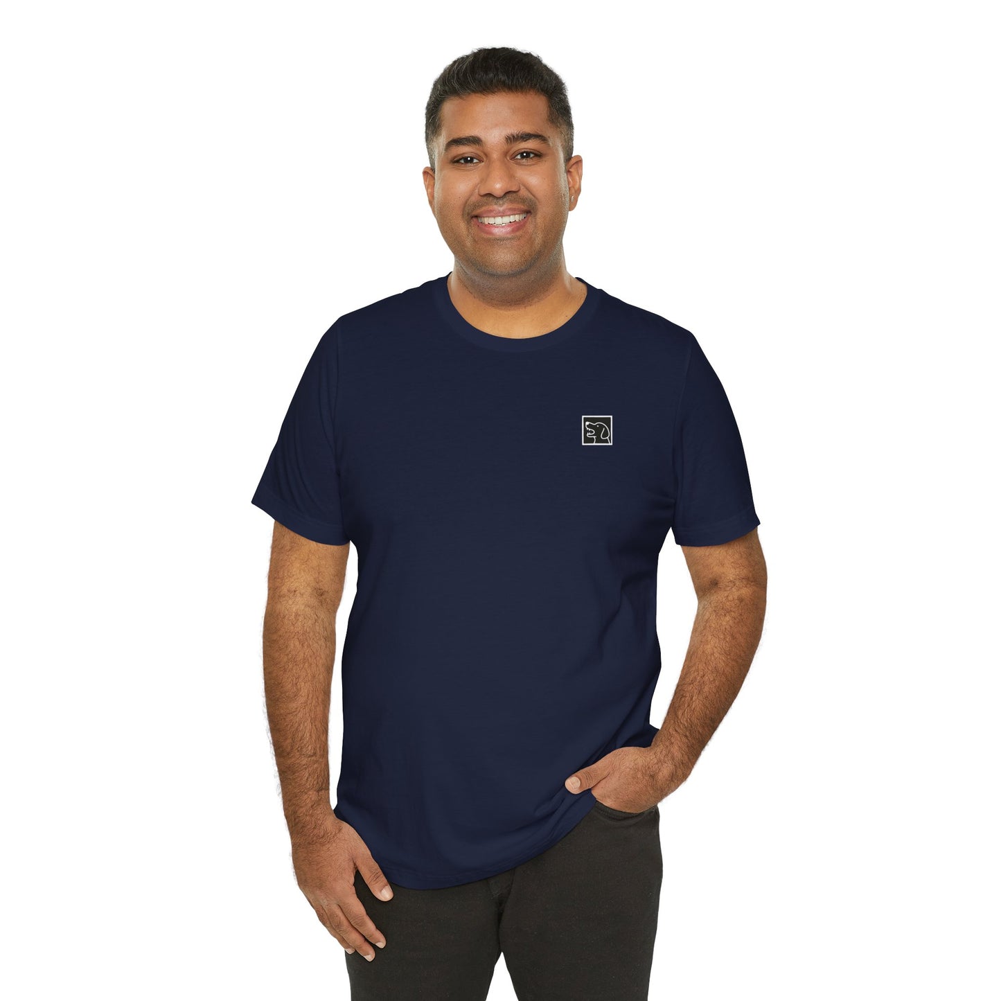 Dog Lover's Unisex Short Sleeve Tee Dog Head style | Pet Enthusiast Shirt, Gift for Dog Lovers, Animal Lovers Apparel, Casual Wear, Fun Dog Graphic T-Shirt