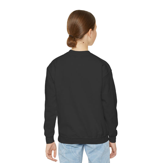 Cool Cat - Cozy Unisex Youth Crewneck Sweatshirt style 2