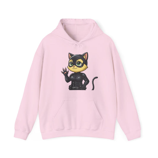 Cat cosplay Cat Woman Funny Design Unisex Hoodie style 2