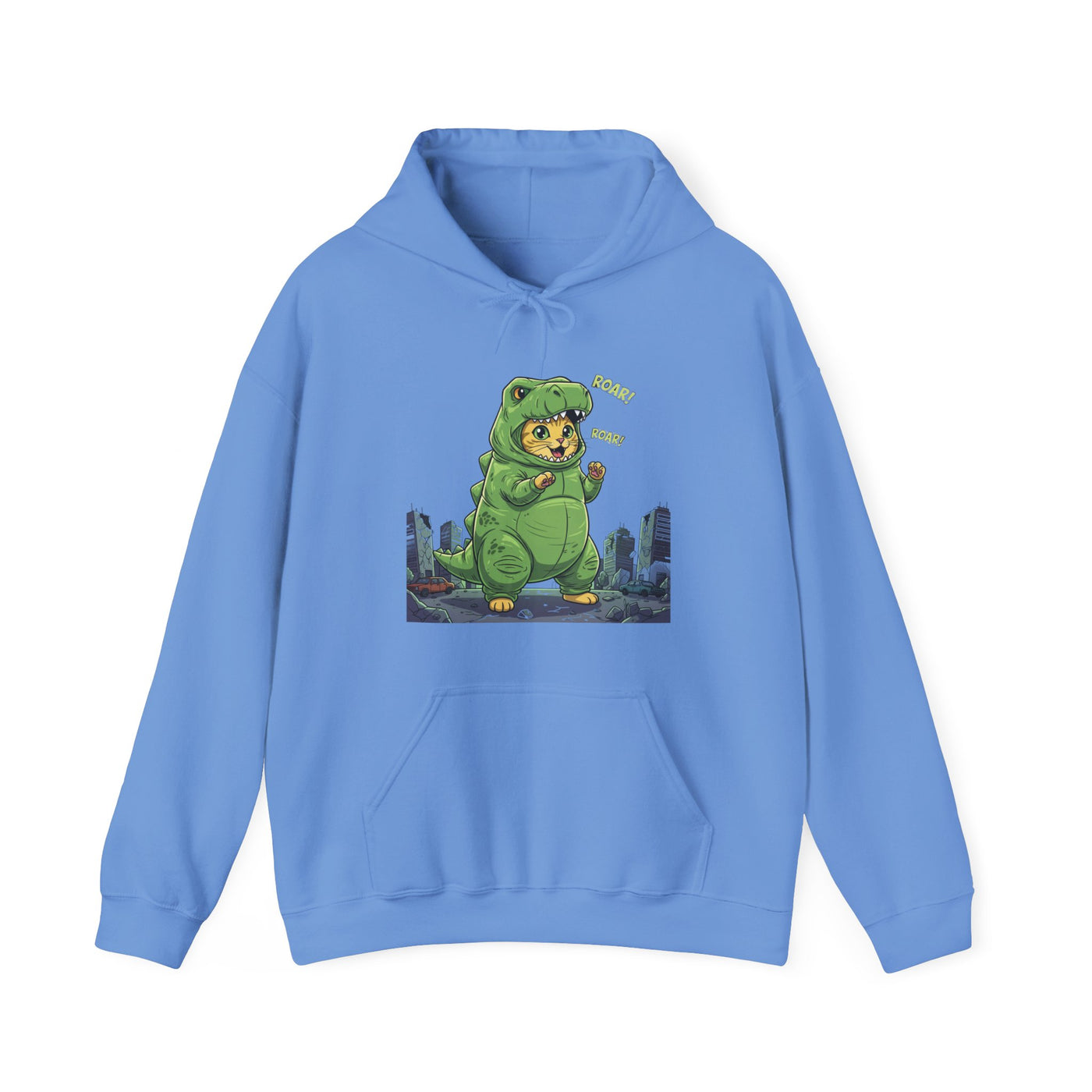 Cat cosplay Godzilla style 2 Unisex Hoodie - Fun & Playful Design