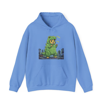 Cat cosplay Godzilla style 2 Unisex Hoodie - Fun & Playful Design