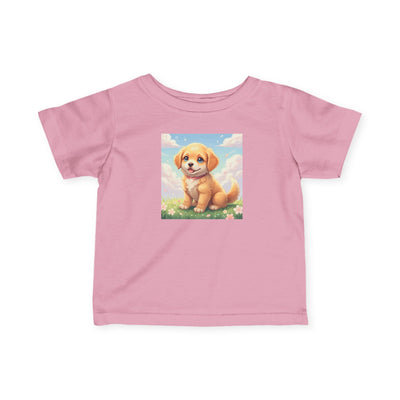 Cute Puppy style 1 Infant Tee, Baby T-Shirt, Dog Lover Gift, Toddler Top, Kids Apparel, Animal Print Shirt