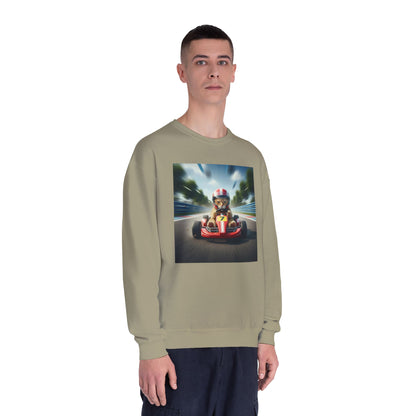 Go Kart Cat Unisex NuBlend Crewneck Sweatshirt style 3