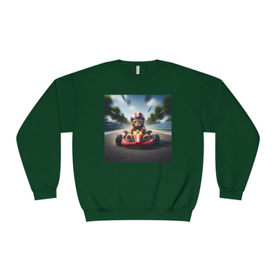 Go Kart Cat style 3 Unisex NuBlend® Crewneck Sweatshirt