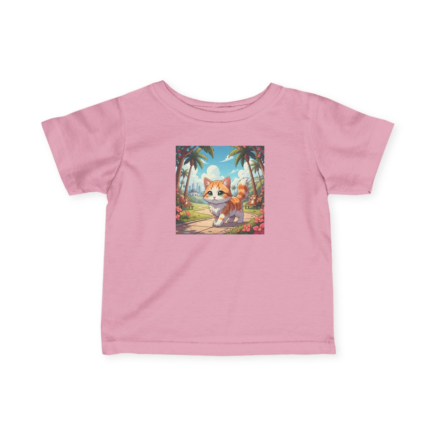 Cute Kitten Infant Baby Fine Jersey T-Shirt style 3