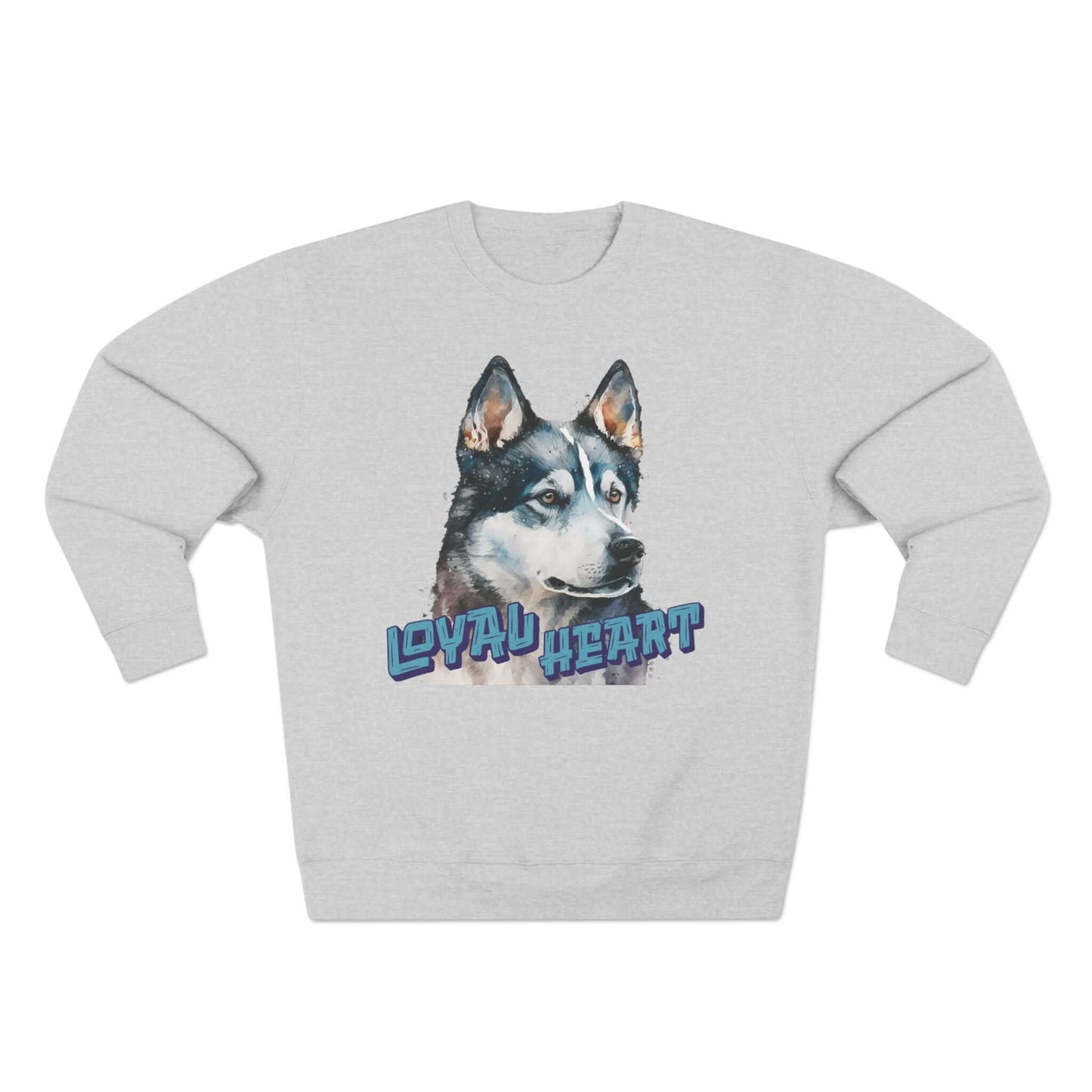 Loyal Heart Dog Lover Unisex Crewneck Sweatshirt style 3