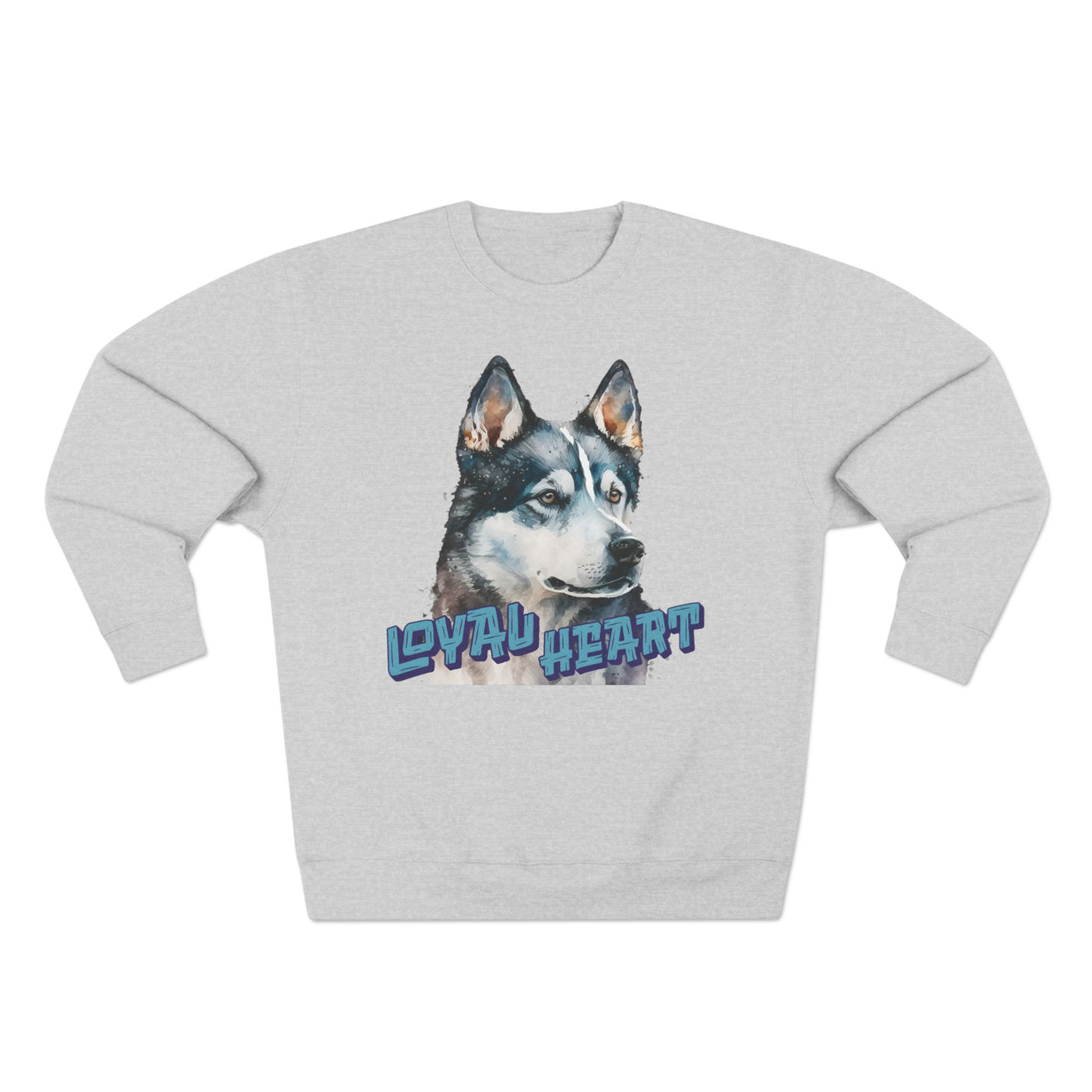 "Loyal Heart" Dog Lover style 3 Unisex Crewneck Sweatshirt