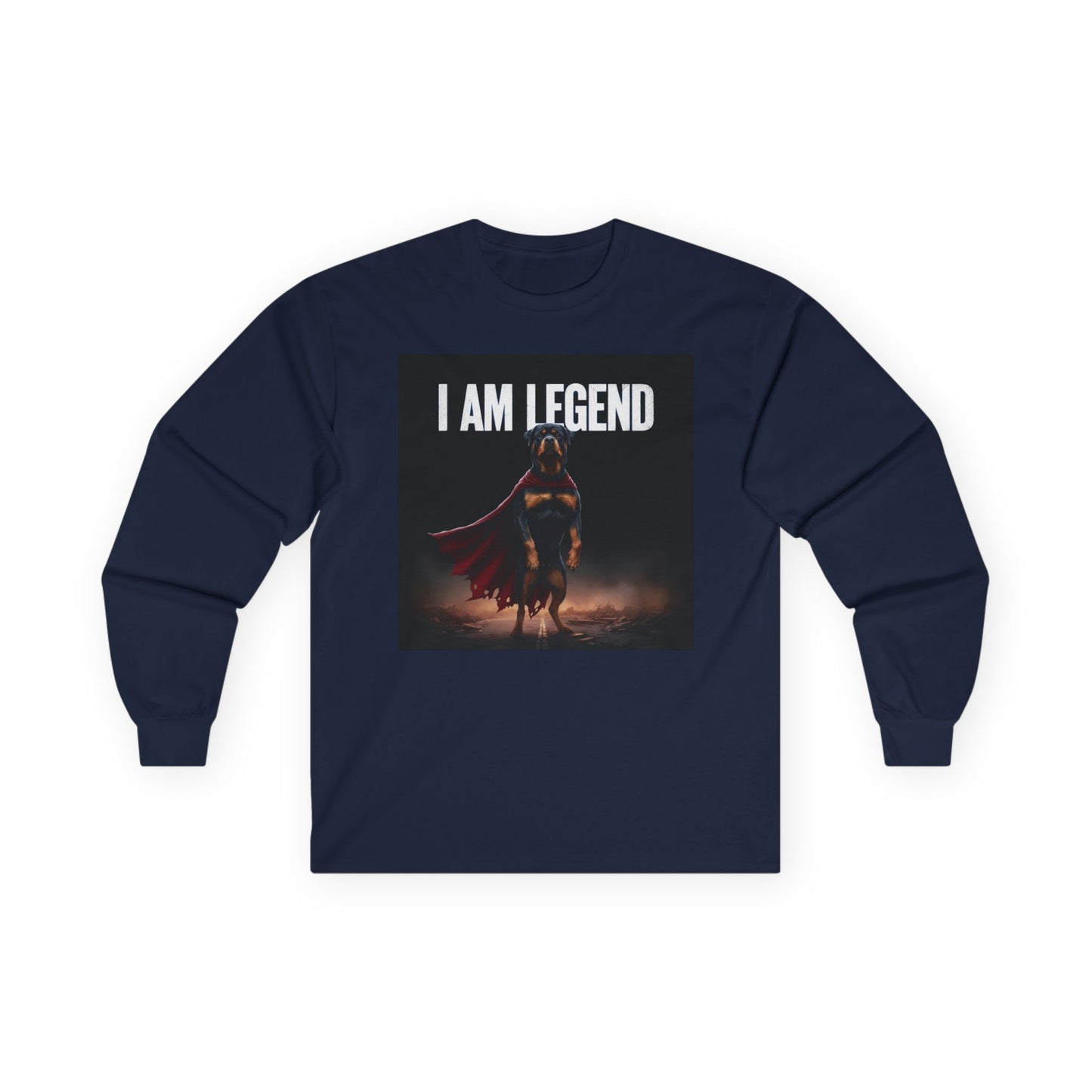 I Am Legend Dog Graphic Unisex Ultra Cotton Long Sleeve