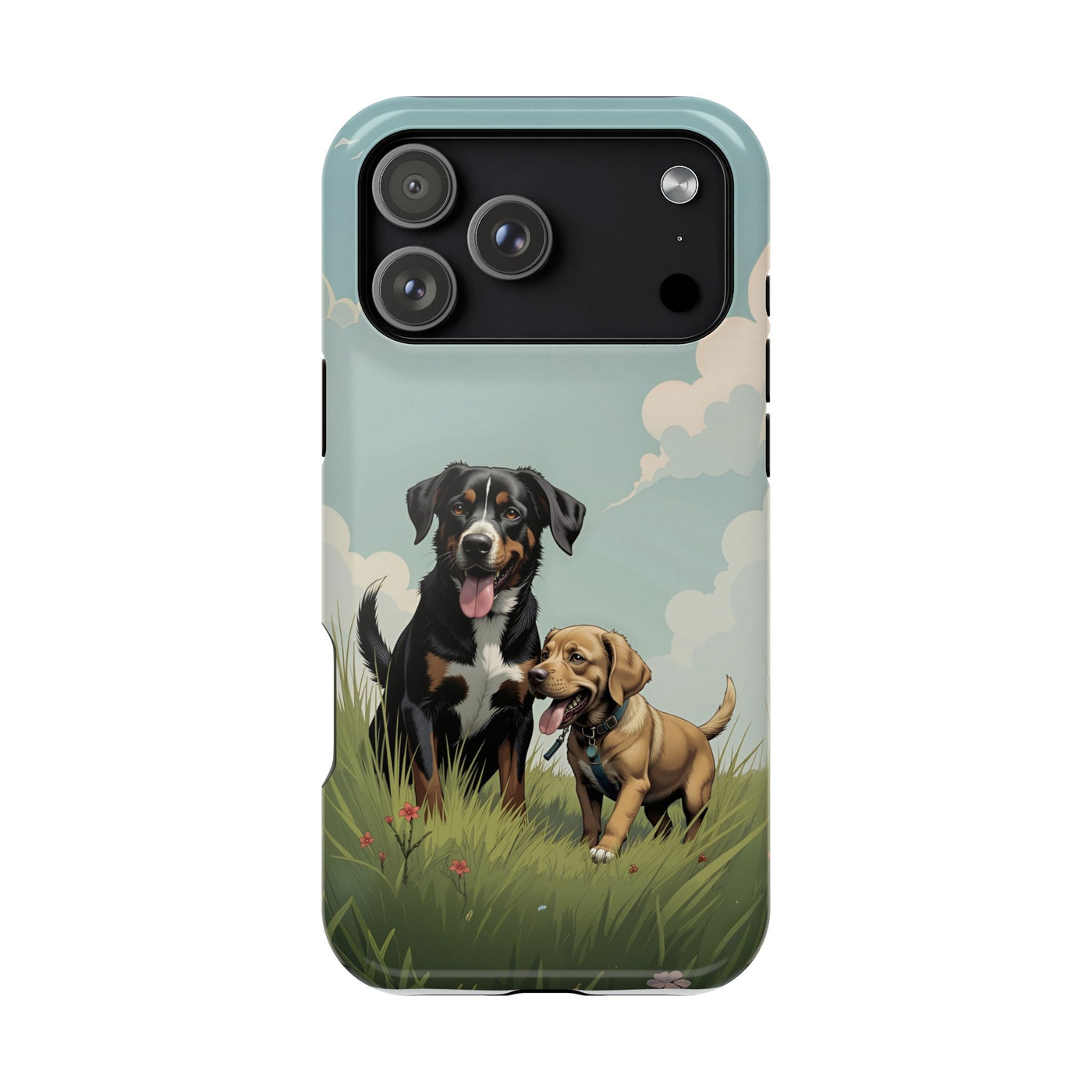 Dog Lovers' Magnetic Impact-Resistant Phone Case comic style 4, Cute Dog Design, Pet Owner Gift, Animal Lover Accessory, Birthday Gift for Dog Lovers