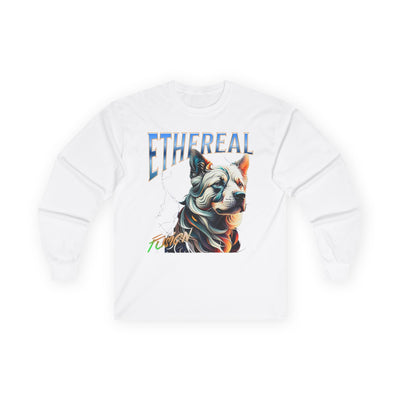 Dog Ethereal Fusion Unisex Ultra Cotton Long Sleeve