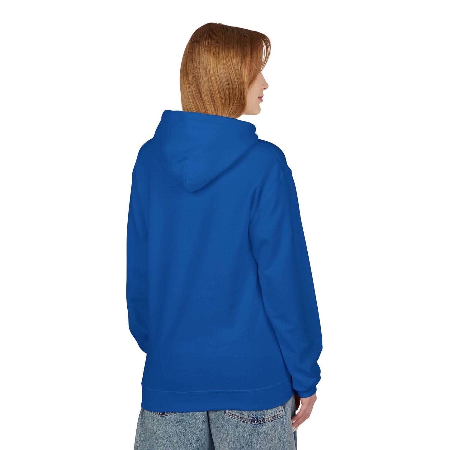Kitten hiding in Christmas stocking Unisex Fleece Hoodie style 2
