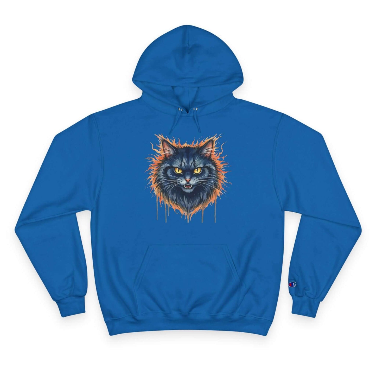 Mad Cat Men and Women Champion Hoodie style 2