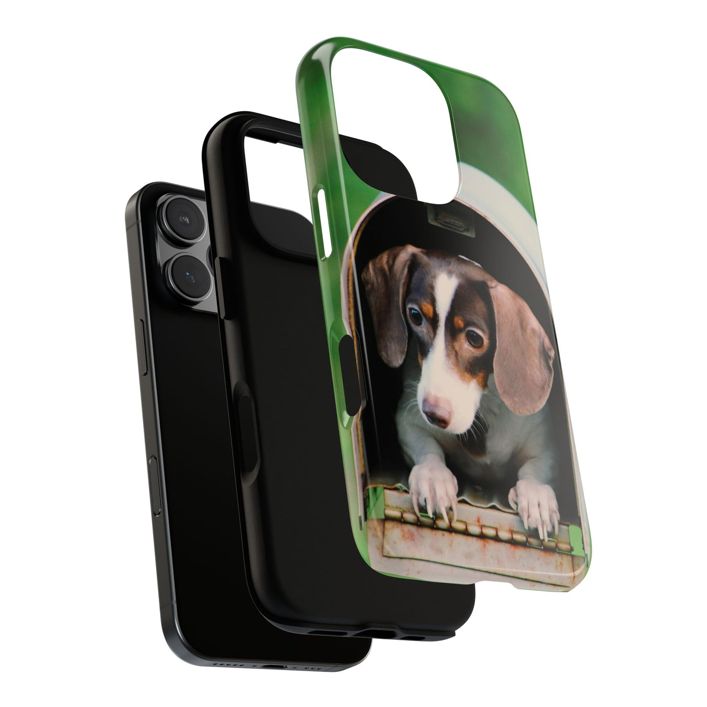 Puppy in mailbox - Tough Phone Case for Apple iPhone & Samsung Galaxy, Cute Pet Accessories, Gift for Cat Lovers