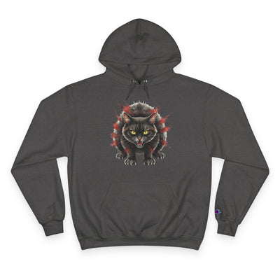 Mad Cat style 3 Men and Women Champion Hoodie