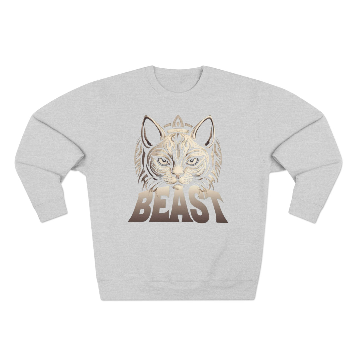 "Beast" Cat Lover style 3 Unisex Crewneck Sweatshirt