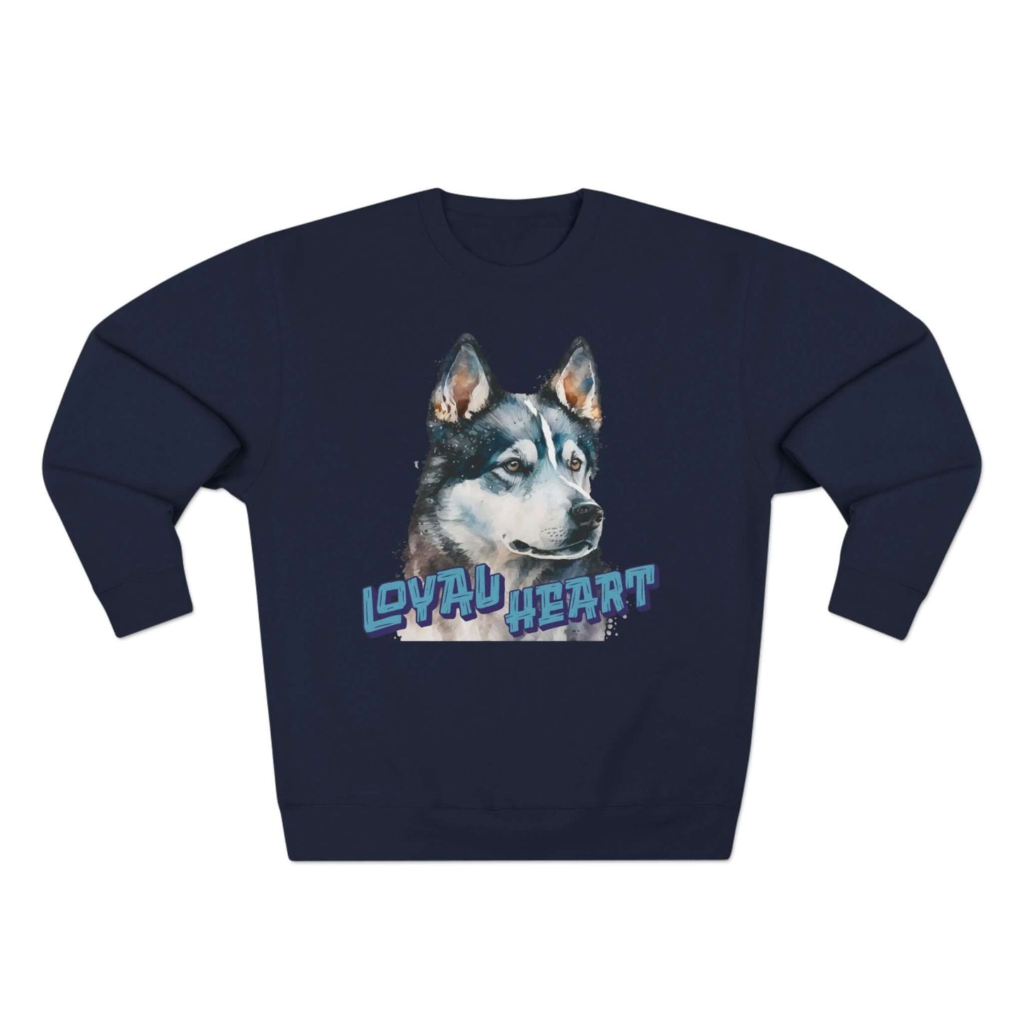 Loyal Heart Dog Lover Unisex Crewneck Sweatshirt style 3
