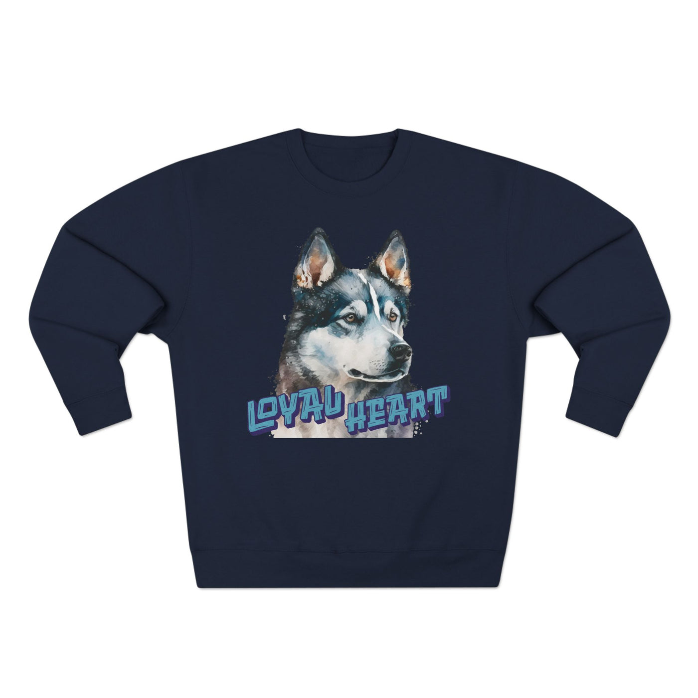 "Loyal Heart" Dog Lover style 3 Unisex Crewneck Sweatshirt