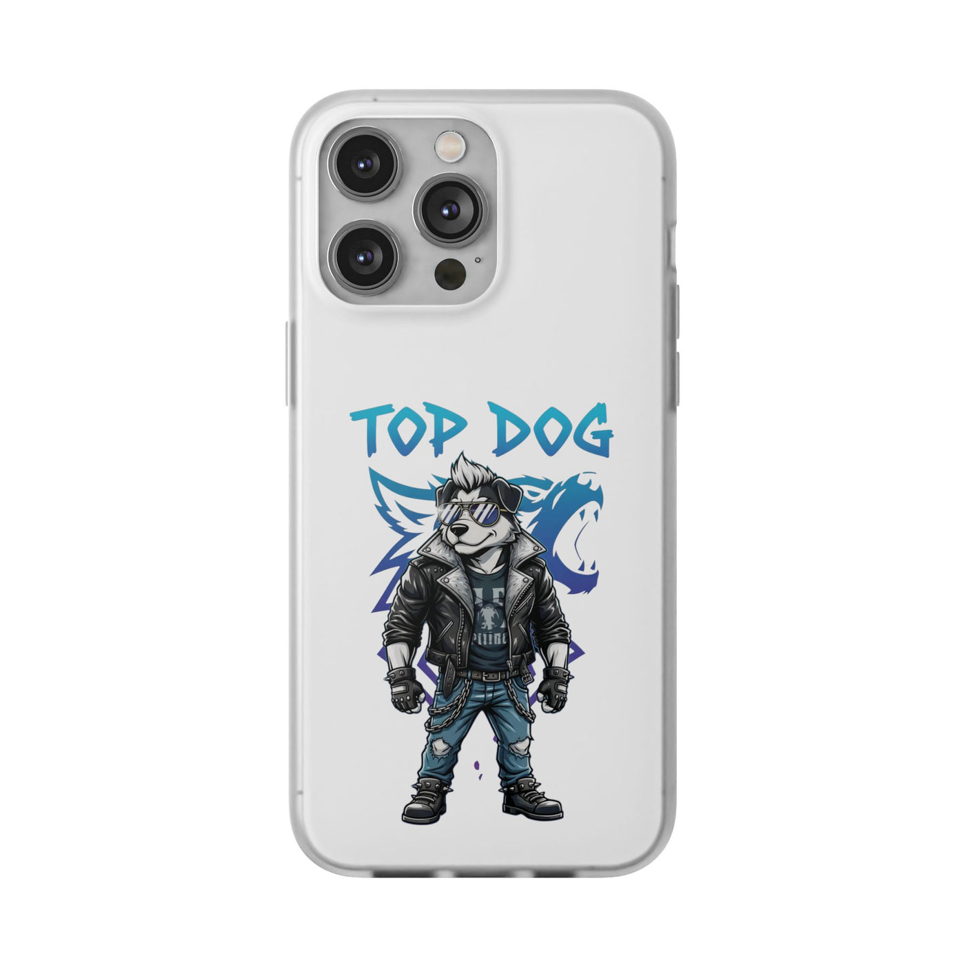 Top Dog Anime style Flexi Case for Dog Lovers